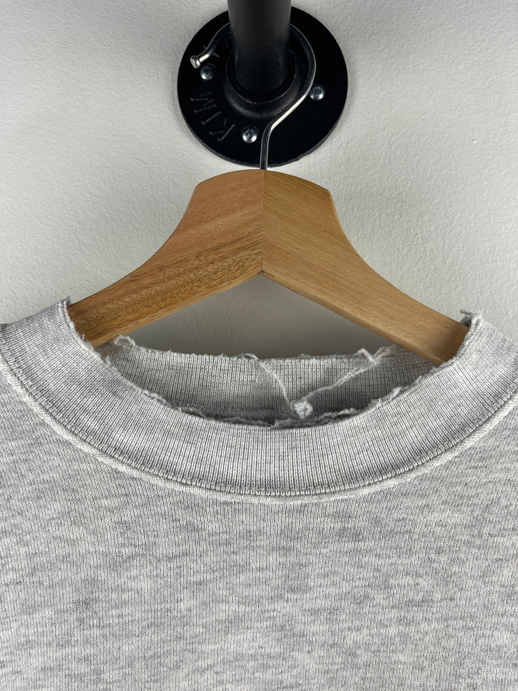 Vintage 90s Syracuse University Old English Spellout Grey Crewneck