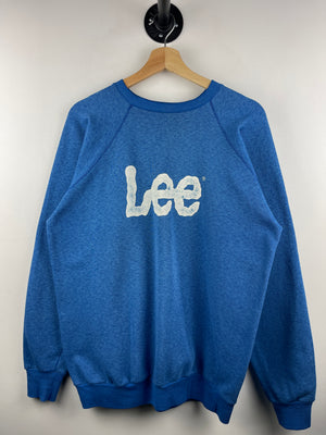 Vintage 80s Lee Denim Blue Crewneck