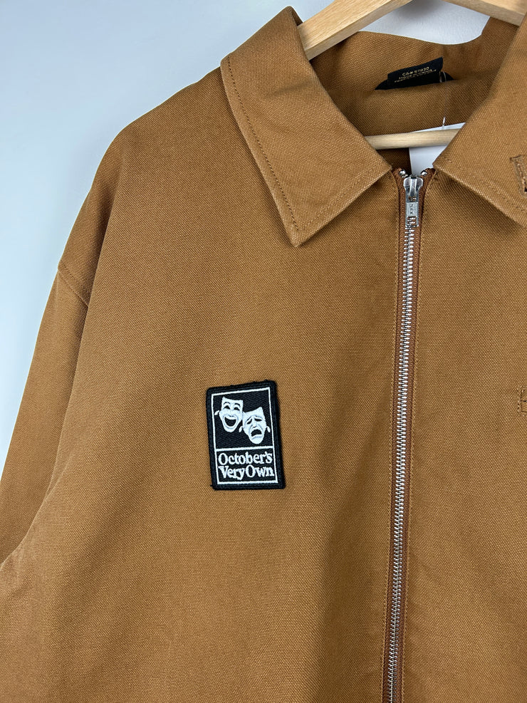 OVO Laugh Now Cry Later Beige Detroit Carpenter Jacket