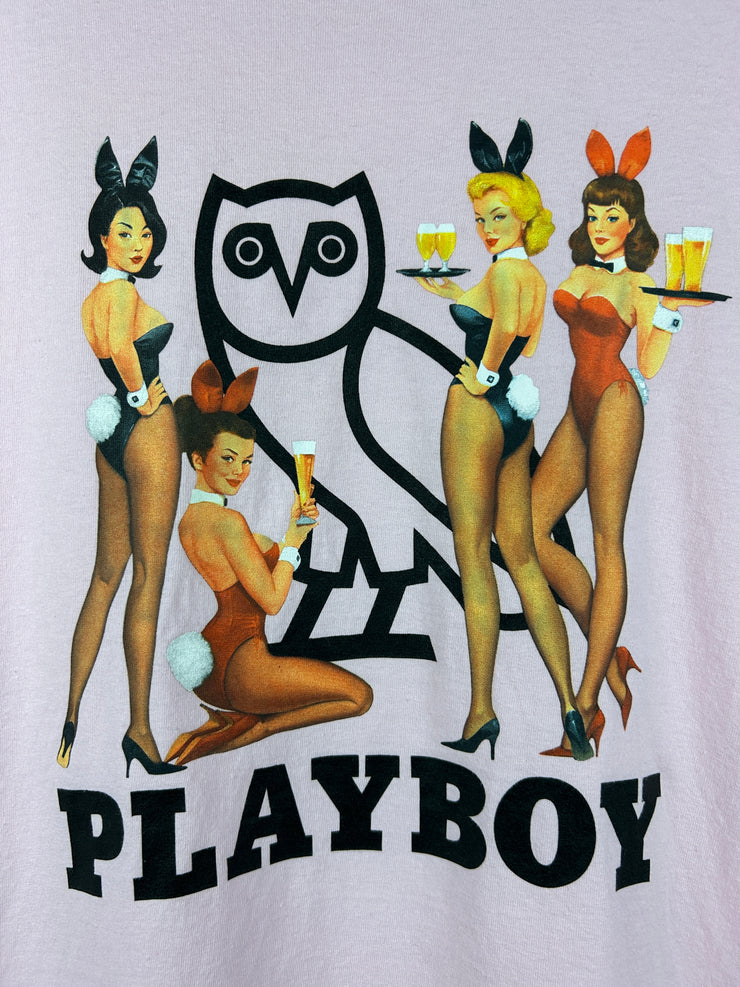 OVO X Playboy Bunny Pink Tee