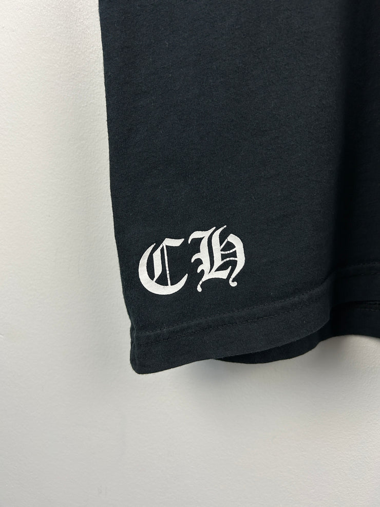 Chrome Hearts Horseshoe Paris Black Tee