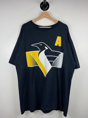 Vintage 90s NHL Pittsburgh Penguins Jaromir Jagr Black Tee