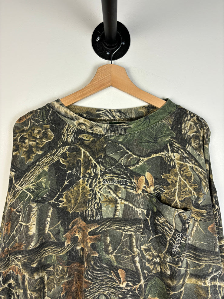 Vintage Y2K Cabelas Real Tree Camo Long Sleeve