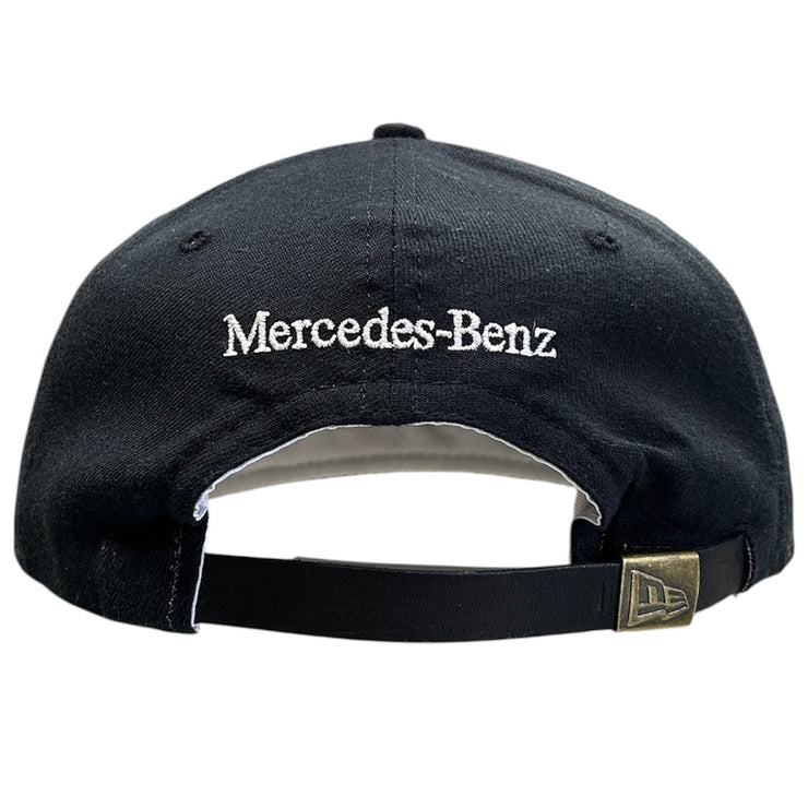 Vintage 90s New Era Mercedes Benz Black Strapback Hat