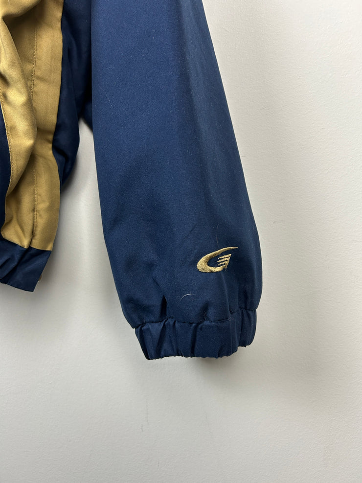 Vintage Notre Dame Irish Navy Pullover Windbreaker