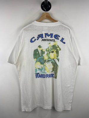 Vintage 90s Camel Smokes The Hard Pack White Tee