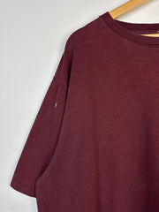 Vintage Carhartt Pocket Burgundy Tee