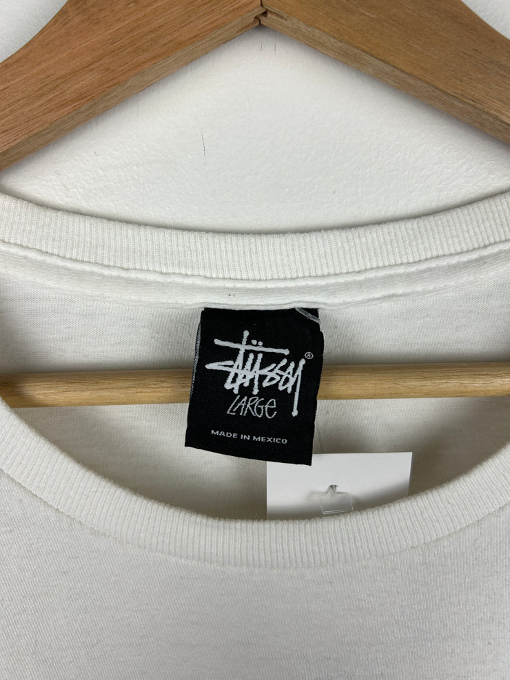 Stussy World Tour White Tee