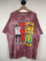 Travis Scott X McDonalds Jack Smile Berry Tee