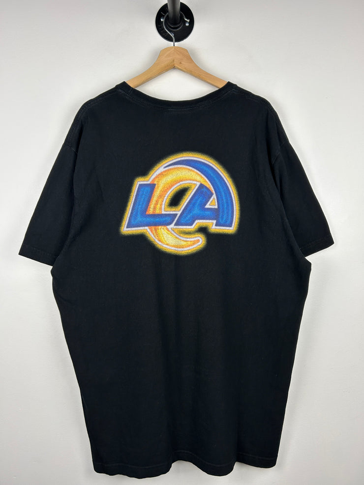 OVO X NFL Los Angeles Rams Game Day Black Tee