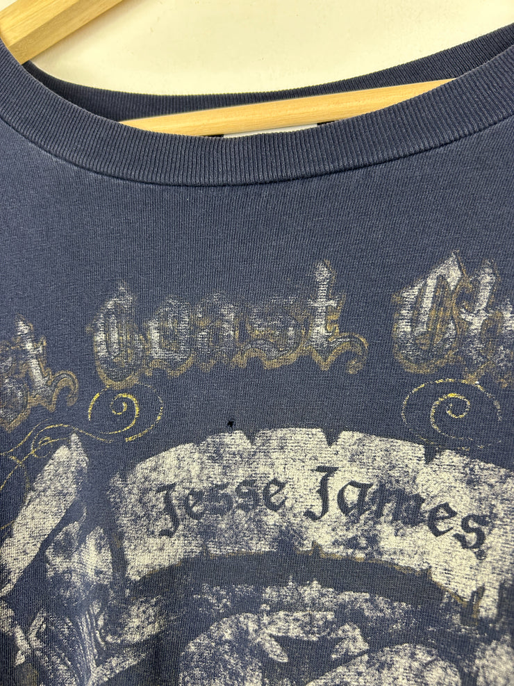 Vintage West Coast Choppers Chopper Life Navy Long Sleeve