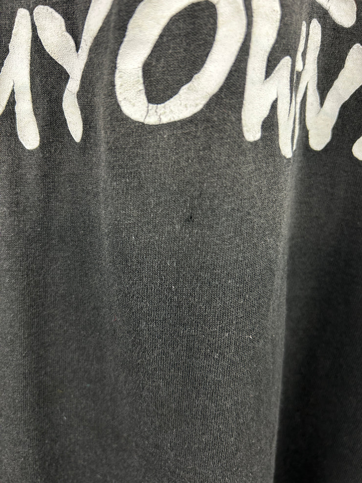 Vintage 90s I Dont Need Your Attitude Comedy Black Tee