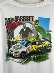 Vintage Nascar Chase Golf Dale Jarrett Arnold Palmer White Tee