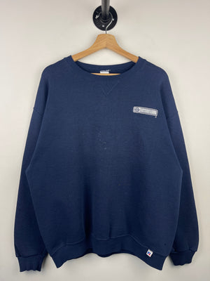 Vintage Russell Athletic Penn State Nittany Lions Embroidered Navy Crewneck