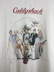 Vintage Caddyshack Golf Movie Promo White Tee
