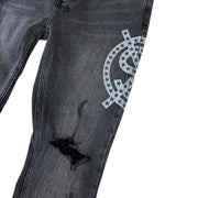 Ksubi Van Winkle Paradox Star Black Denim Jeans