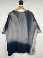 Vintage 90s Champion Sun Faded Navy Blank Tee