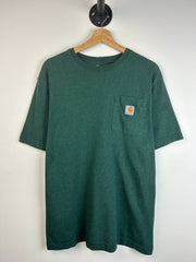 Vintage Carhartt Green Pocket Tee