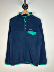 Vintage Patagonia Synchilla T Snap Navy Fleece