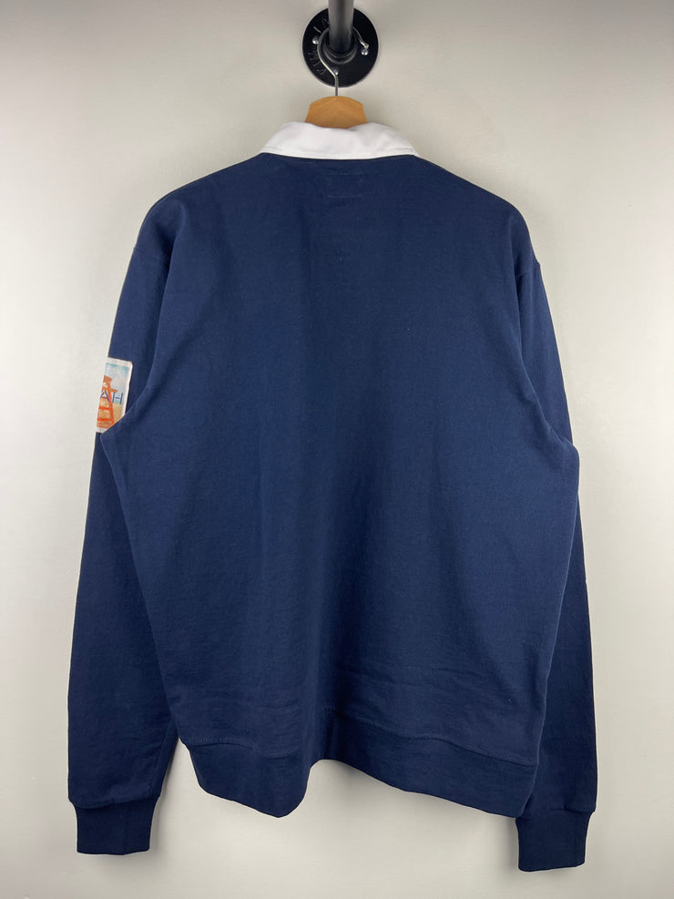 Noah Classic Navy Polo Rugby Long Sleeve