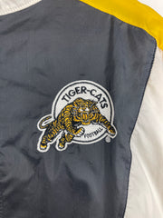Vintage 90s CFL Starter Hamilton Tiger Cats Black & Yellow Windbreaker