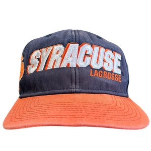 Vintage Nike Syracuse Lacrosse Navy Snapback Hat