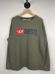 Diesel Denim Divison Olive Crewneck