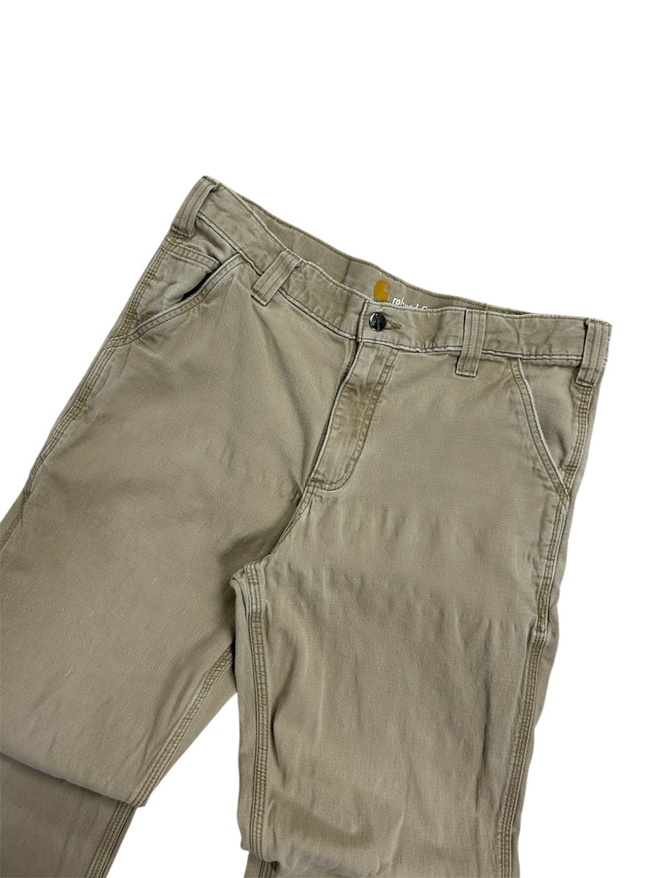 Vintage Carhartt Relaxed Fit Beige Work Pants