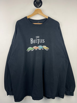 Vintage The Beetles VW Bug Black Long Sleeve