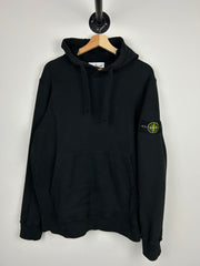 Stone Island Patch Black Hoodie