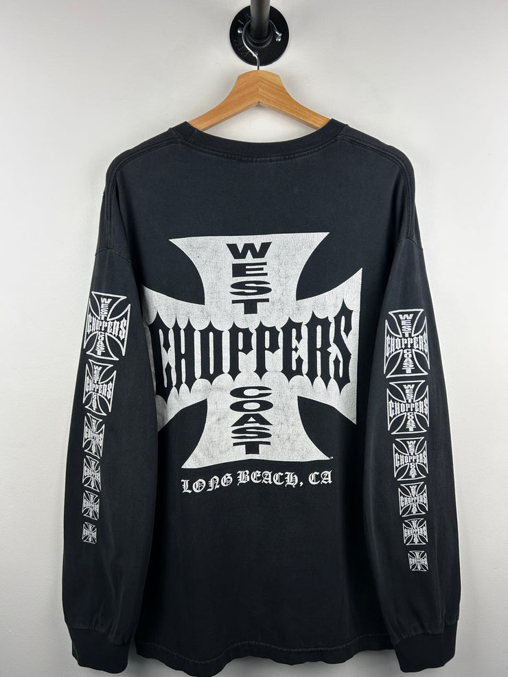 Vintage West Coast Choppers Long Beach Black Long Sleeve
