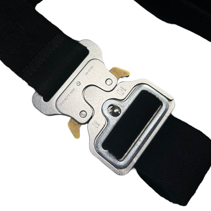 1017 Alyx 9SM Rollercoaster Large Buckle Black Belt