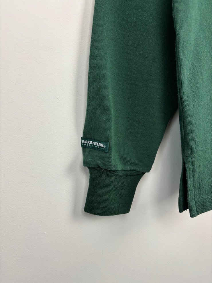 Aime Leon Dore Green Polo Rugby Long Sleeve