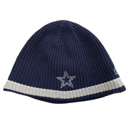 Vintage NFL Reebok Dallas Cowboys Navy & Grey Reversible Beanie