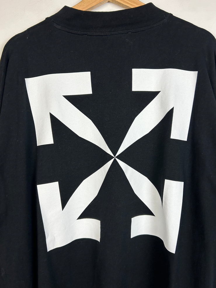 Off White Mona Lisa Arrows Black Long Sleeve