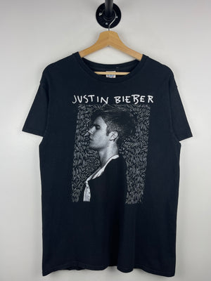 Vintage Justin Bieber Purpose Tour Black Tee