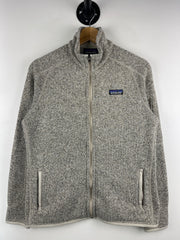 Vintage Patagonia Beige Zip Up Fleece Sweater