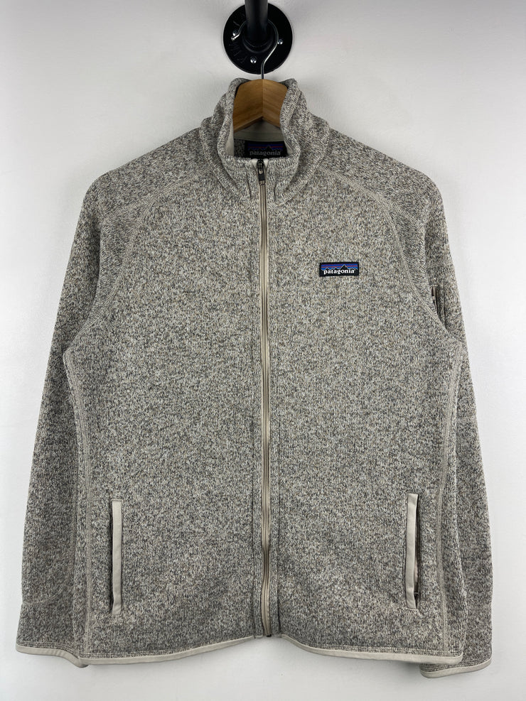 Vintage Patagonia Beige Zip Up Fleece Sweater