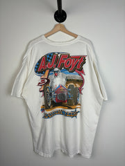 Vintage Racing Houston Texas White Tee