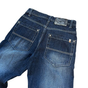 Vintage Y2K South Pole Baggy Dark Wash Blue Denim Jeans