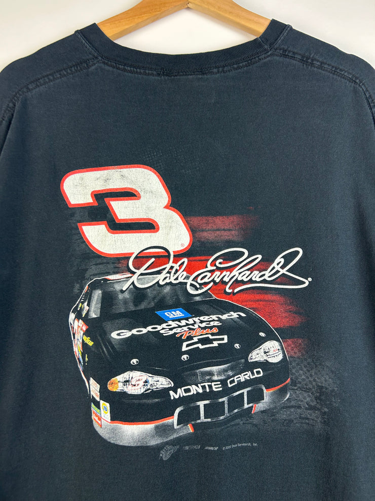 Vintage Nascar Dale Earnhardt Black Long Sleeve