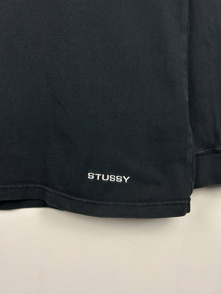 Stussy X Nike SS20 NRG Swoosh Black Long Sleeve