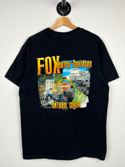 Vintage Harley Davidson Owen Sound Black Tee