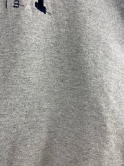 Vintage 90s Illinois Illini Embroidered Grey Crewneck