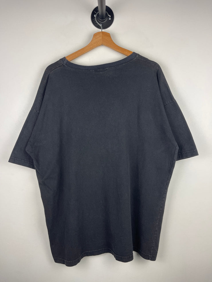 Vintage 90s Porsche Embroidered Black Tee