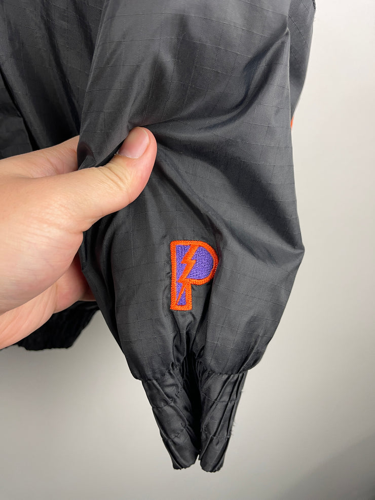 Vintage 90s NBA Pro Player Phoenix Suns Purple & Black Insulated Hooded Jacket