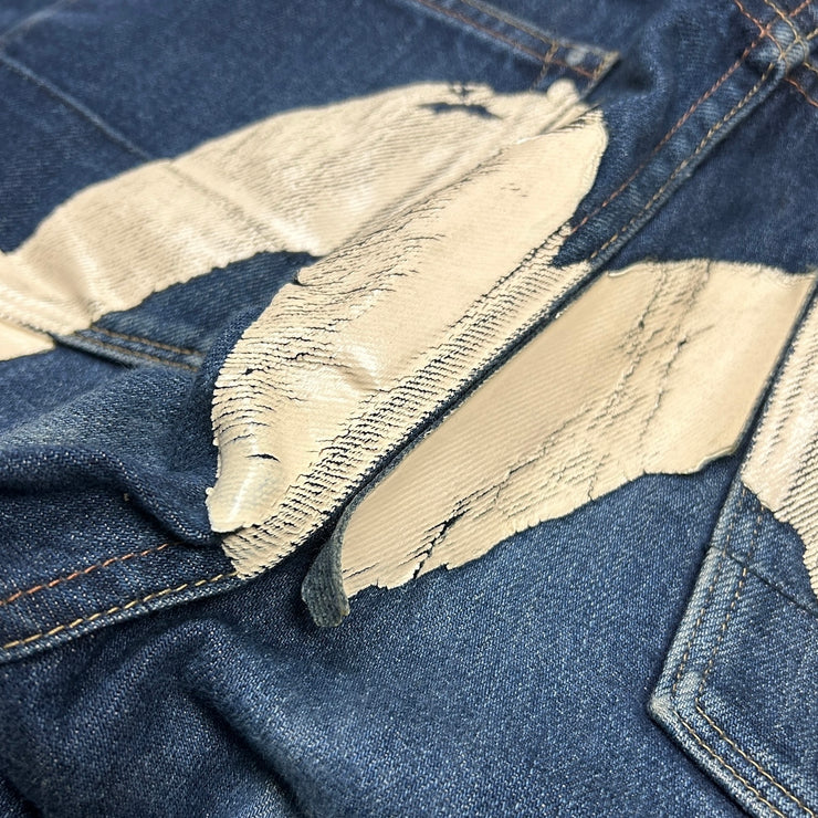 Evisu No.3 Daicock Blue Denim Jeans