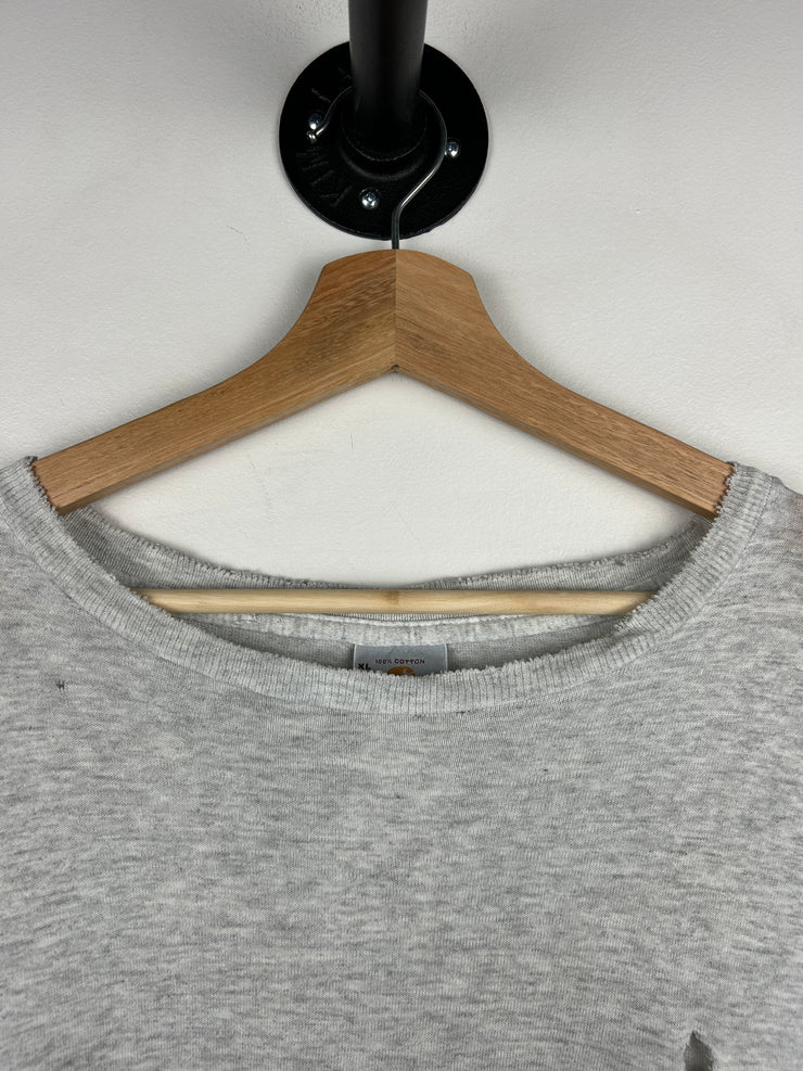 Vintage 90s Carhartt Thrashed Grey Pocket Tee
