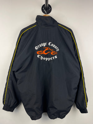 Vintage Orange County Choppers Black Windbreaker