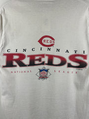 Vintage 90s MLB Cincinnati Reds White Tee